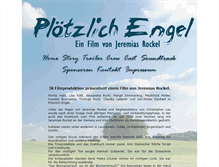 Tablet Screenshot of ploetzlich-engel.de